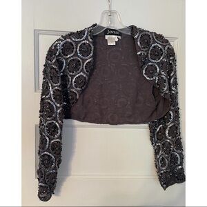 Jovani Sequin Jacket